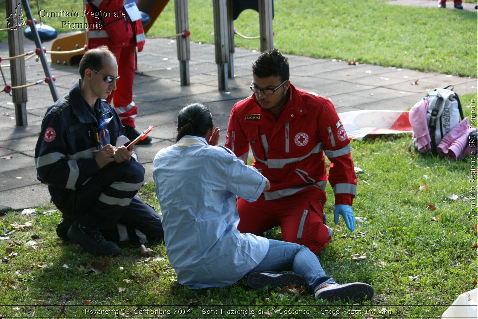 Rovereto 14 Settembre 2014 - Gara Nazionale di 1 Soccorso - Croce Rossa Italiana- Comitato Regionale del Piemonte