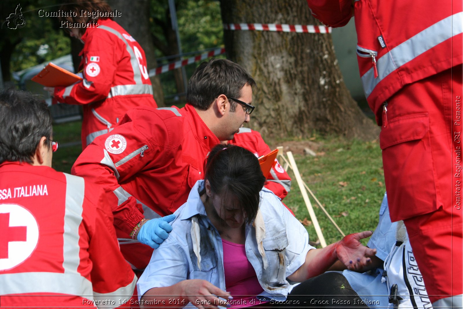 Rovereto 14 Settembre 2014 - Gara Nazionale di 1 Soccorso - Croce Rossa Italiana- Comitato Regionale del Piemonte