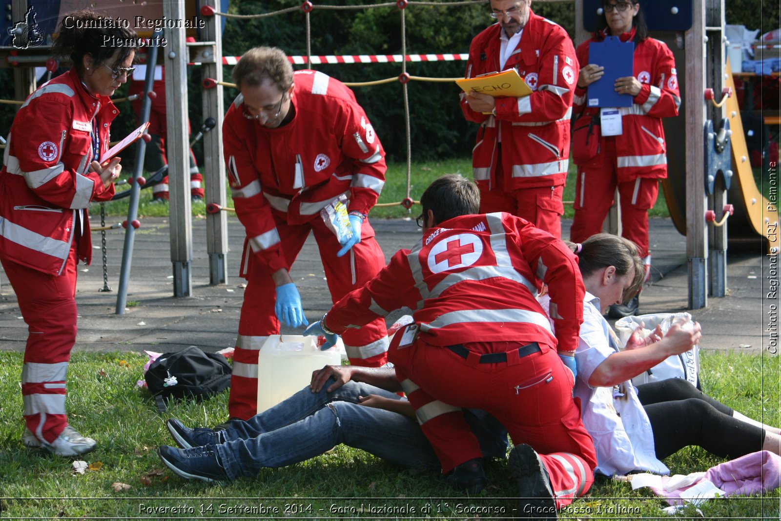 Rovereto 14 Settembre 2014 - Gara Nazionale di 1 Soccorso - Croce Rossa Italiana- Comitato Regionale del Piemonte