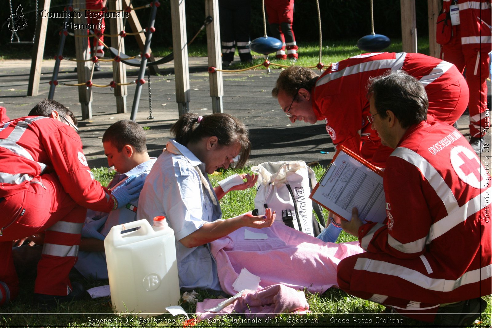 Rovereto 14 Settembre 2014 - Gara Nazionale di 1 Soccorso - Croce Rossa Italiana- Comitato Regionale del Piemonte