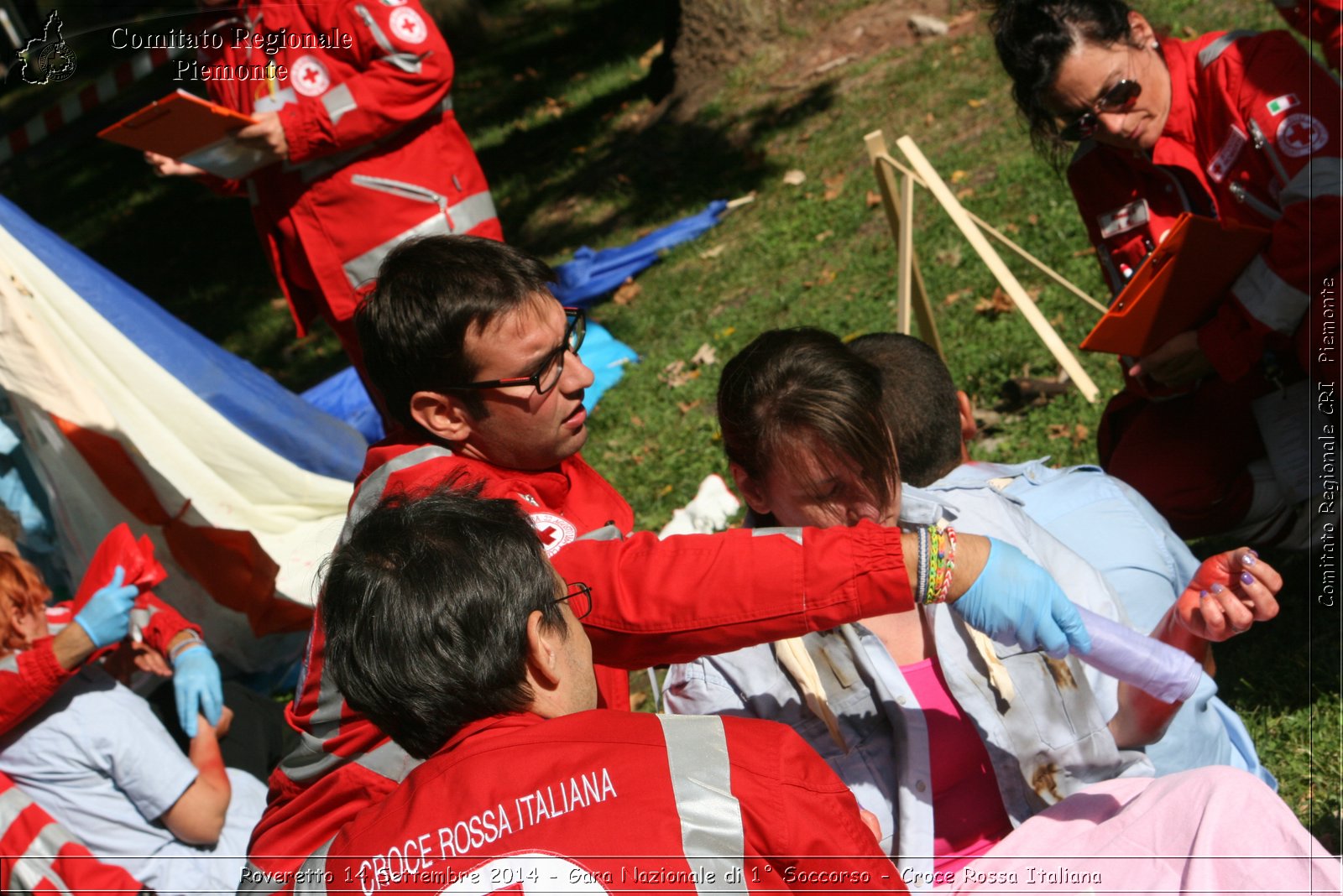 Rovereto 14 Settembre 2014 - Gara Nazionale di 1 Soccorso - Croce Rossa Italiana- Comitato Regionale del Piemonte