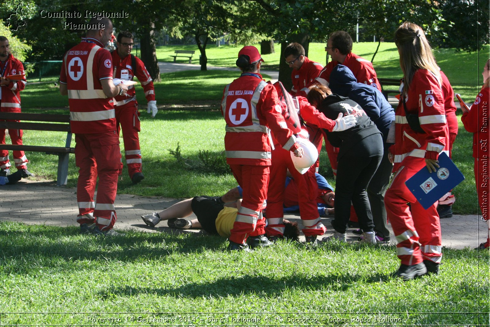 Rovereto 14 Settembre 2014 - Gara Nazionale di 1 Soccorso - Croce Rossa Italiana- Comitato Regionale del Piemonte