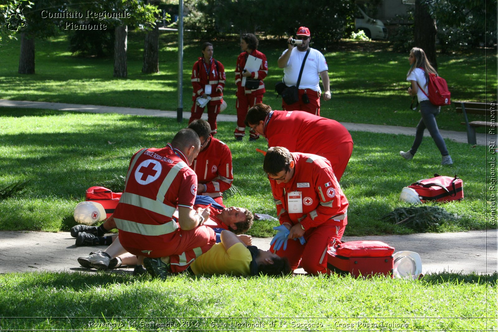 Rovereto 14 Settembre 2014 - Gara Nazionale di 1 Soccorso - Croce Rossa Italiana- Comitato Regionale del Piemonte