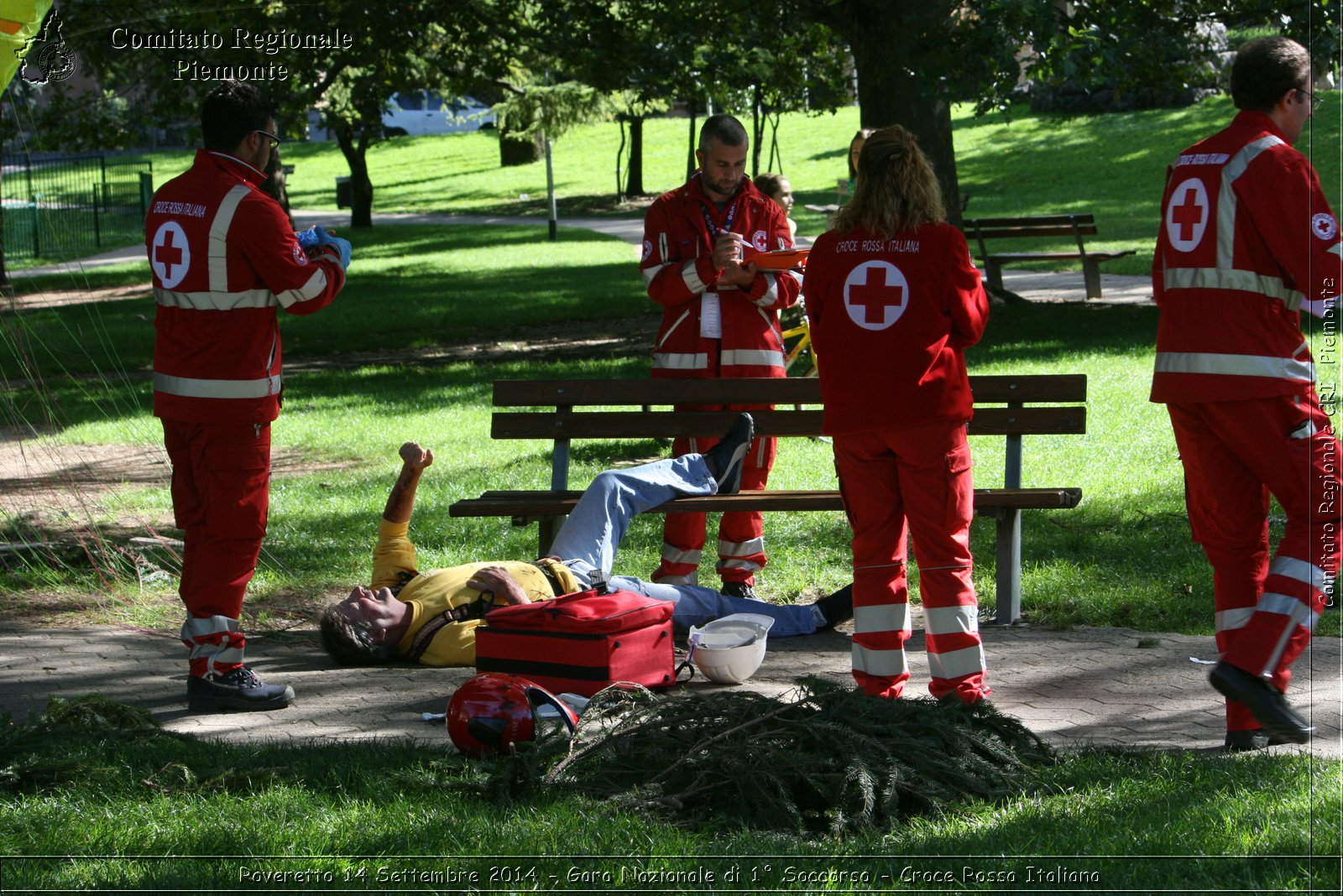 Rovereto 14 Settembre 2014 - Gara Nazionale di 1 Soccorso - Croce Rossa Italiana- Comitato Regionale del Piemonte