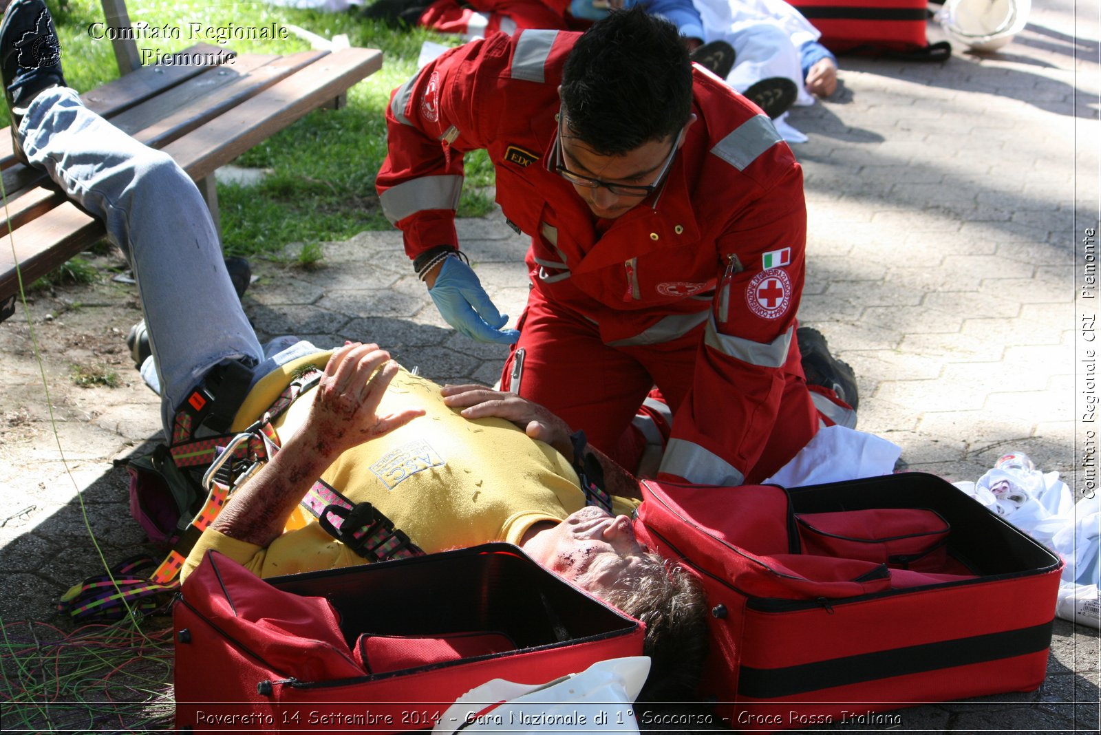 Rovereto 14 Settembre 2014 - Gara Nazionale di 1 Soccorso - Croce Rossa Italiana- Comitato Regionale del Piemonte