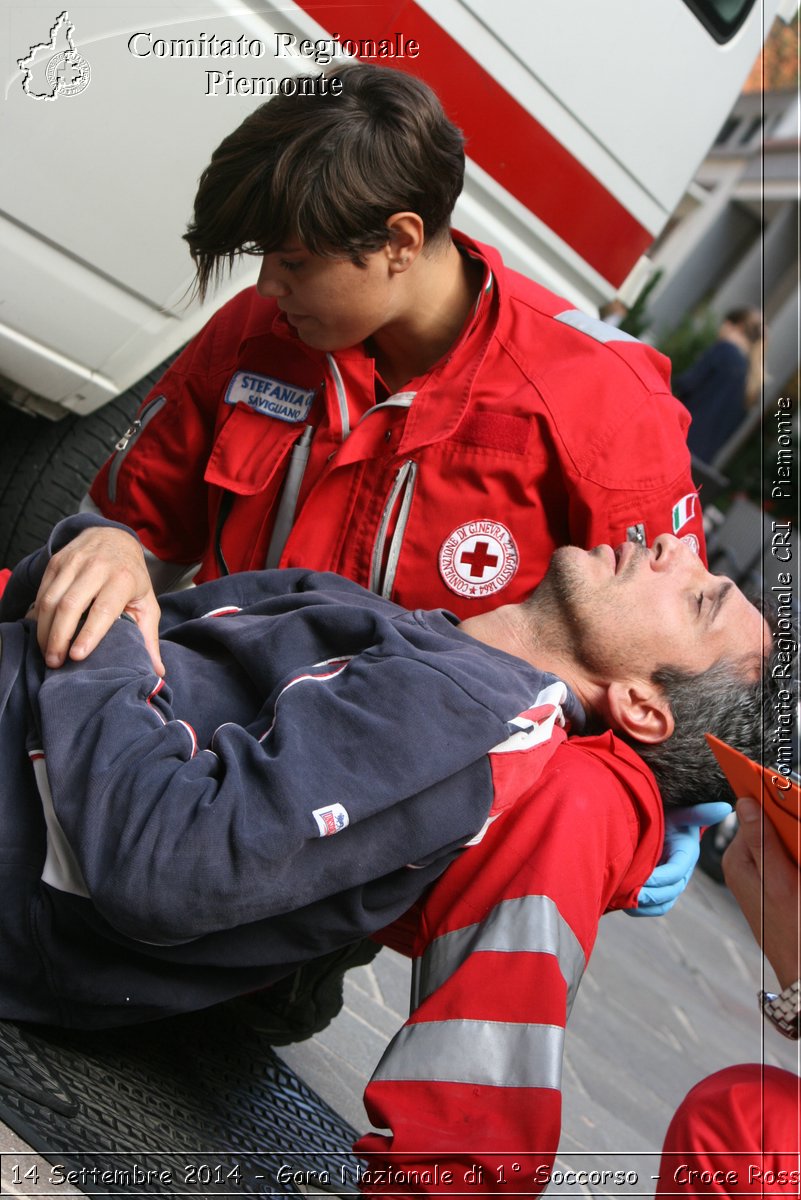 Rovereto 14 Settembre 2014 - Gara Nazionale di 1 Soccorso - Croce Rossa Italiana- Comitato Regionale del Piemonte