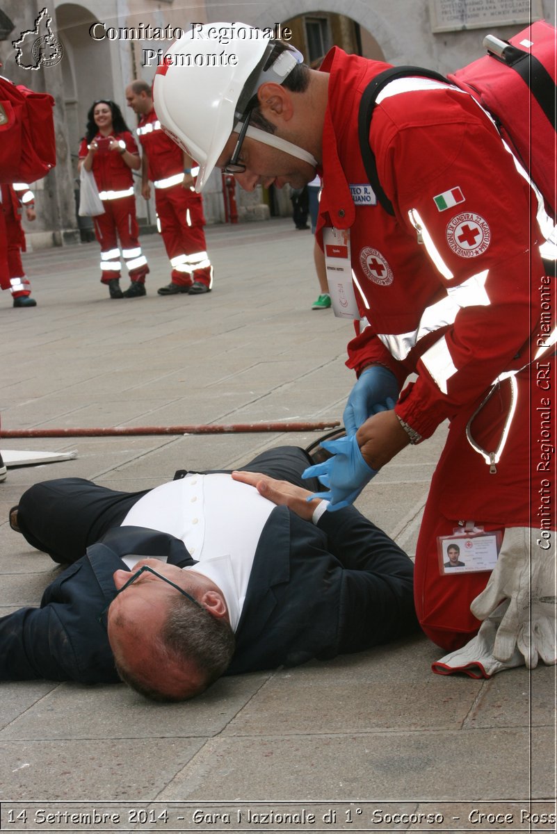 Rovereto 14 Settembre 2014 - Gara Nazionale di 1 Soccorso - Croce Rossa Italiana- Comitato Regionale del Piemonte