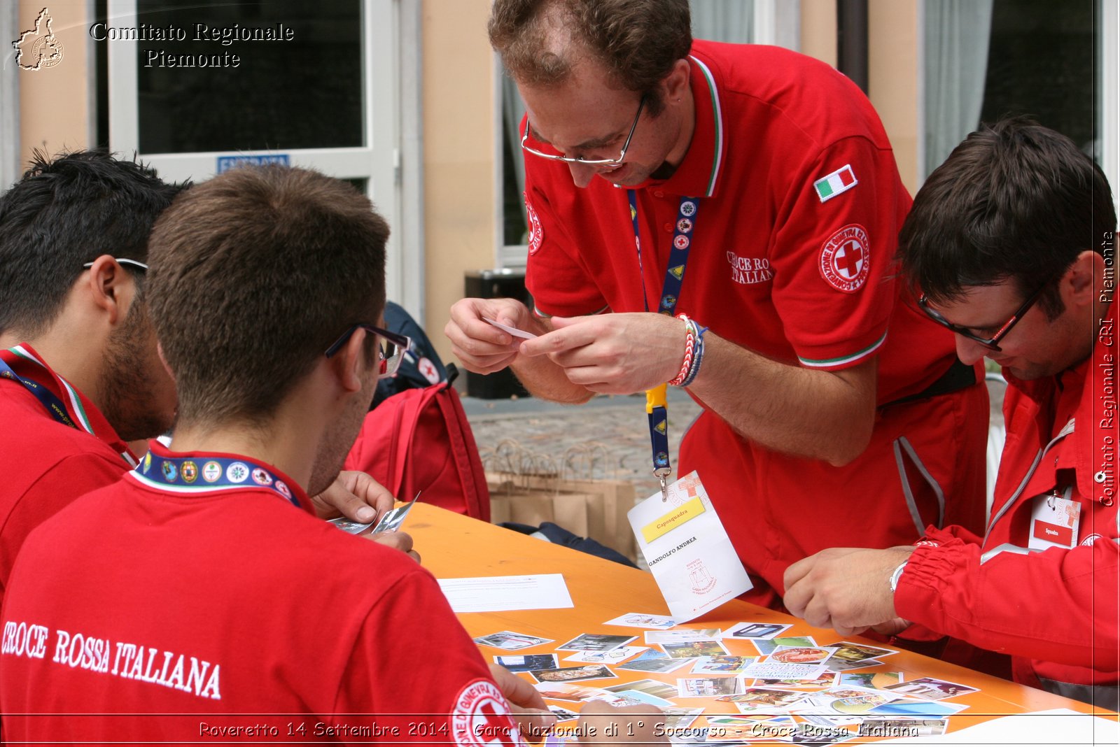 Rovereto 14 Settembre 2014 - Gara Nazionale di 1 Soccorso - Croce Rossa Italiana- Comitato Regionale del Piemonte