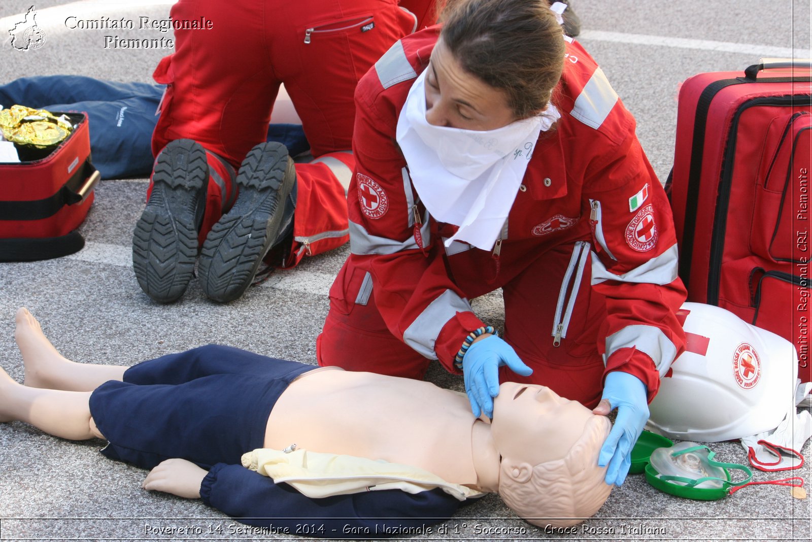 Rovereto 14 Settembre 2014 - Gara Nazionale di 1 Soccorso - Croce Rossa Italiana- Comitato Regionale del Piemonte