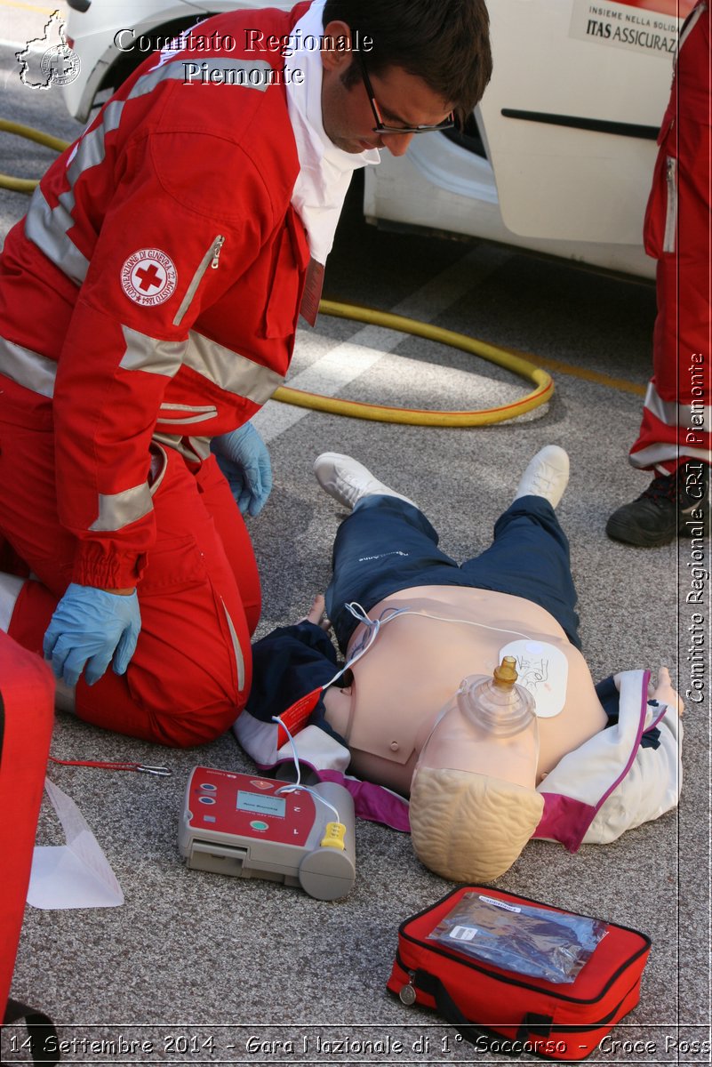 Rovereto 14 Settembre 2014 - Gara Nazionale di 1 Soccorso - Croce Rossa Italiana- Comitato Regionale del Piemonte