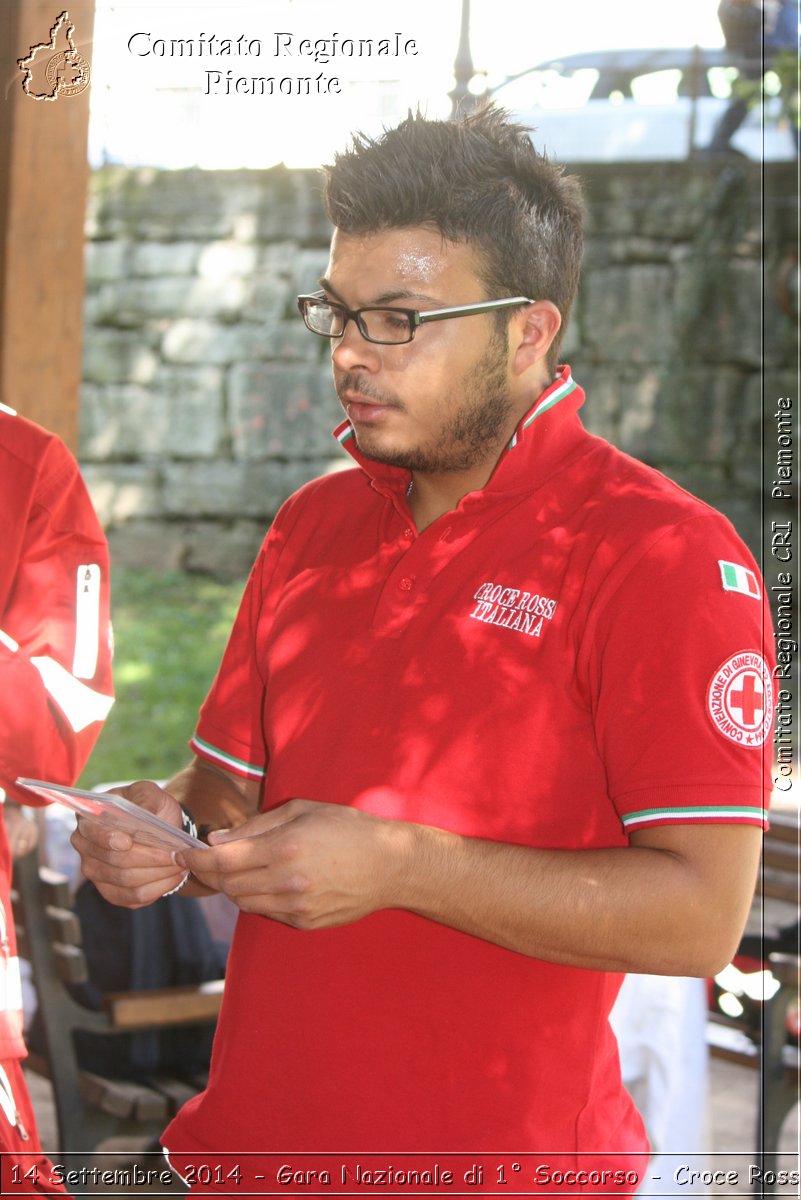 Rovereto 14 Settembre 2014 - Gara Nazionale di 1 Soccorso - Croce Rossa Italiana- Comitato Regionale del Piemonte