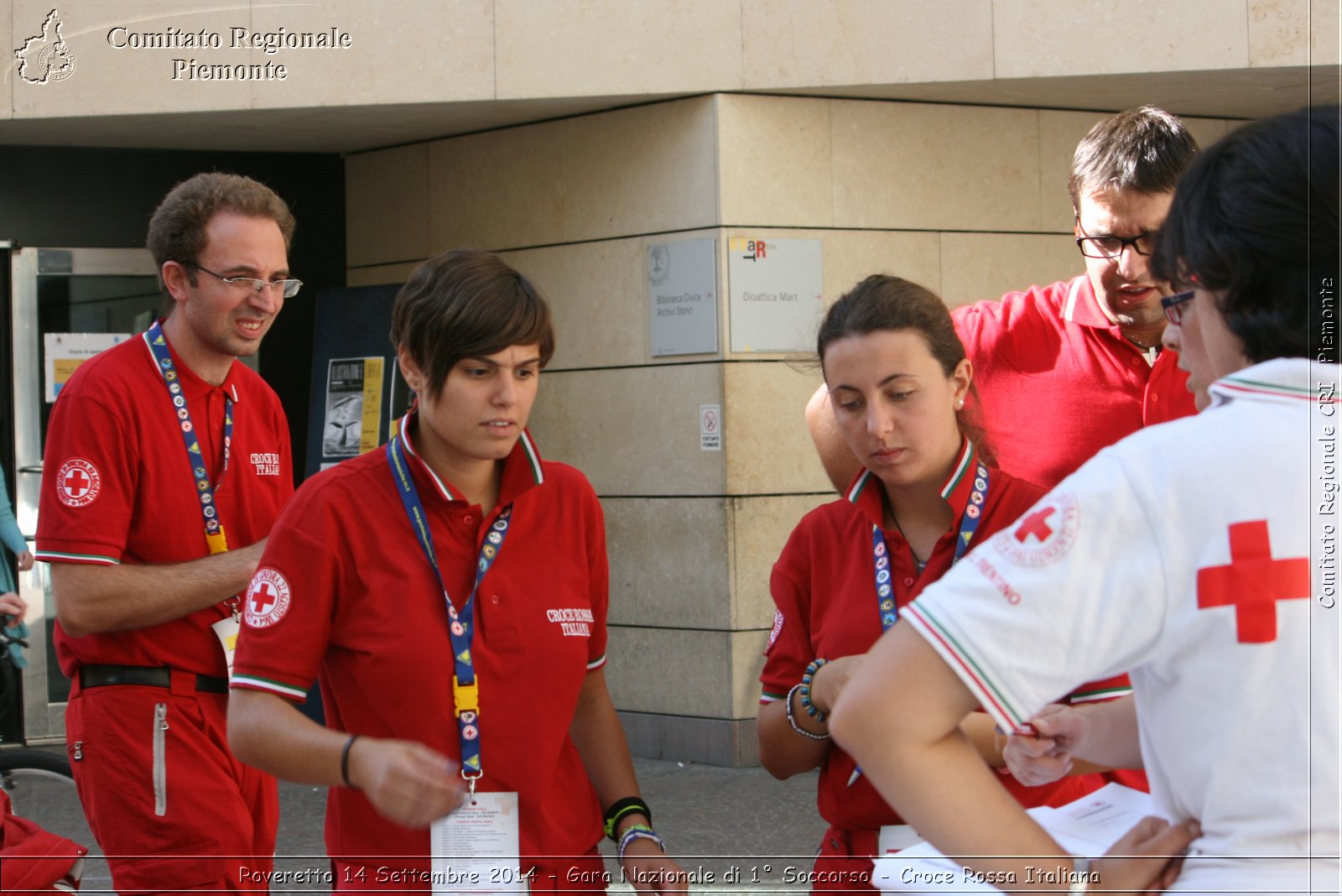 Rovereto 14 Settembre 2014 - Gara Nazionale di 1 Soccorso - Croce Rossa Italiana- Comitato Regionale del Piemonte