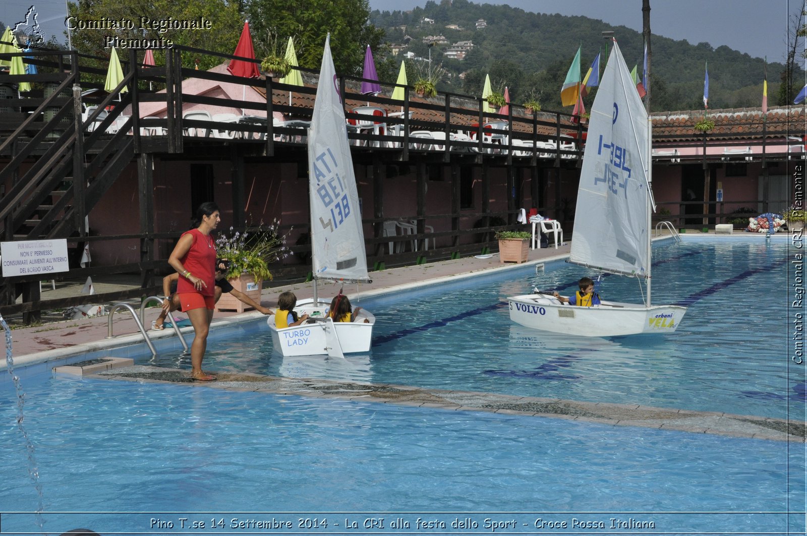 Pino T.se 14 Settembre 2014 - La CRI alla festa dello Sport - Croce Rossa Italiana- Comitato Regionale del Piemonte