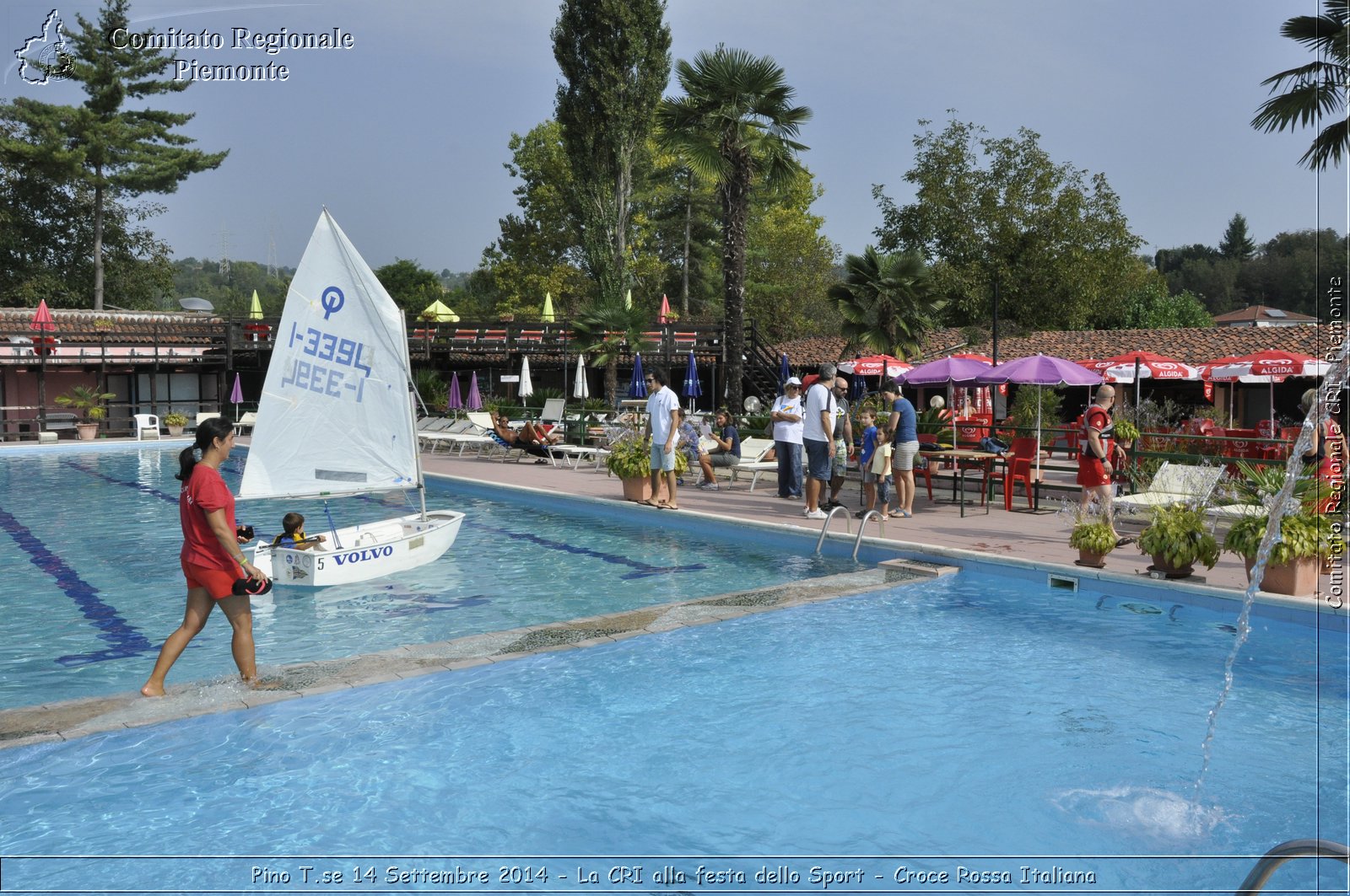 Pino T.se 14 Settembre 2014 - La CRI alla festa dello Sport - Croce Rossa Italiana- Comitato Regionale del Piemonte