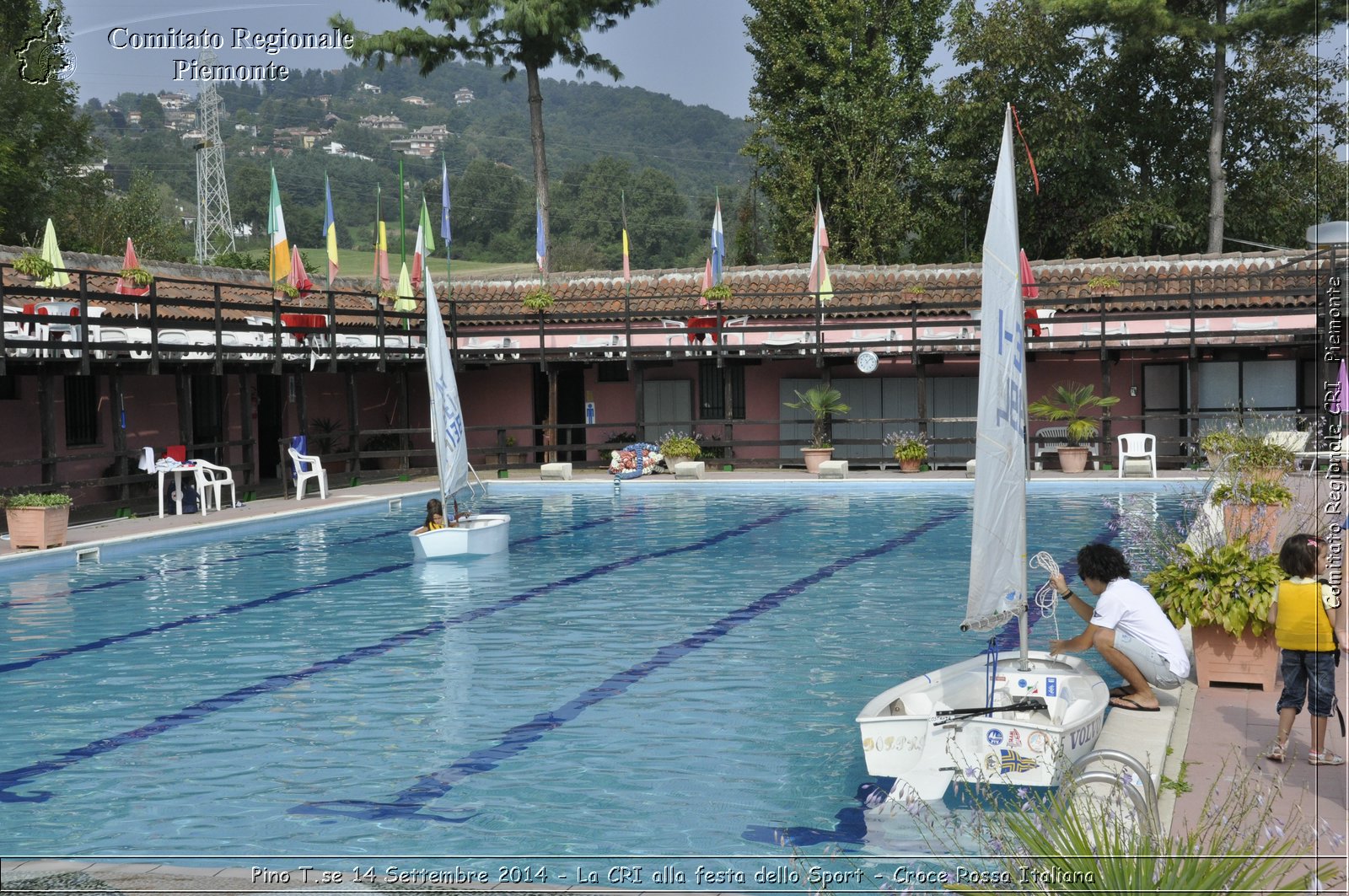 Pino T.se 14 Settembre 2014 - La CRI alla festa dello Sport - Croce Rossa Italiana- Comitato Regionale del Piemonte