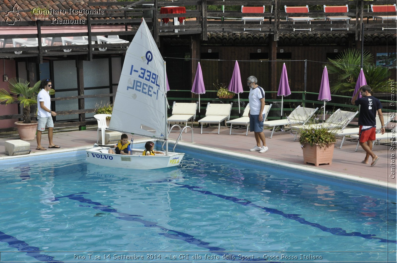 Pino T.se 14 Settembre 2014 - La CRI alla festa dello Sport - Croce Rossa Italiana- Comitato Regionale del Piemonte