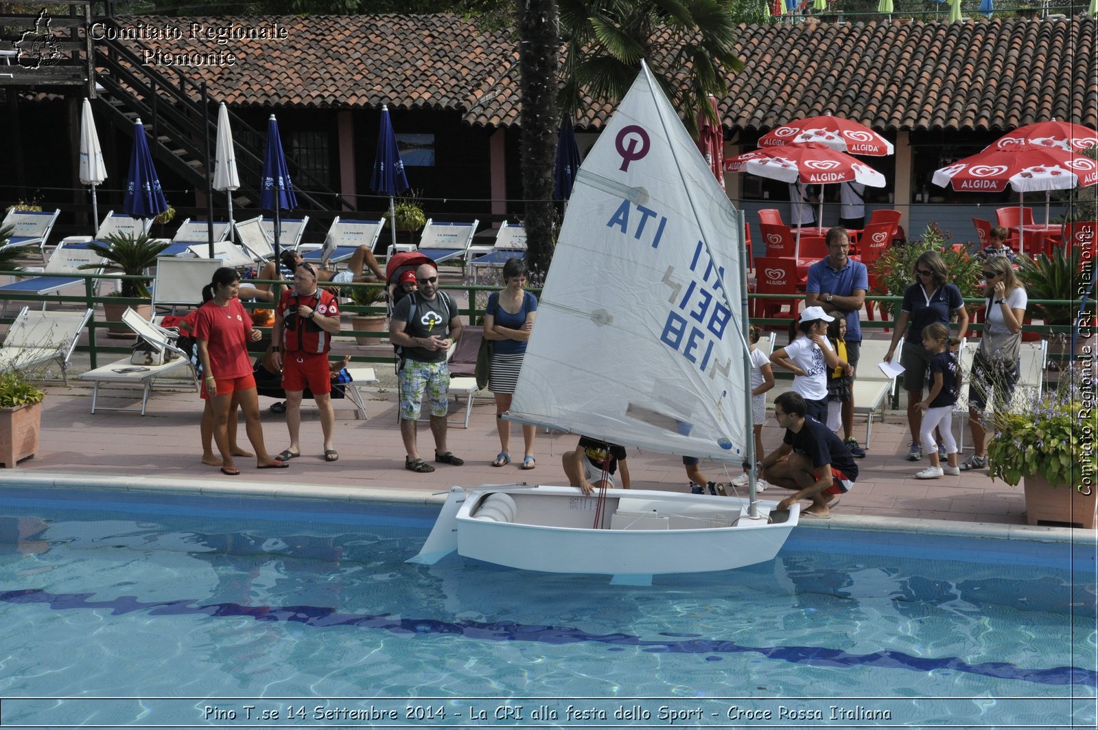 Pino T.se 14 Settembre 2014 - La CRI alla festa dello Sport - Croce Rossa Italiana- Comitato Regionale del Piemonte