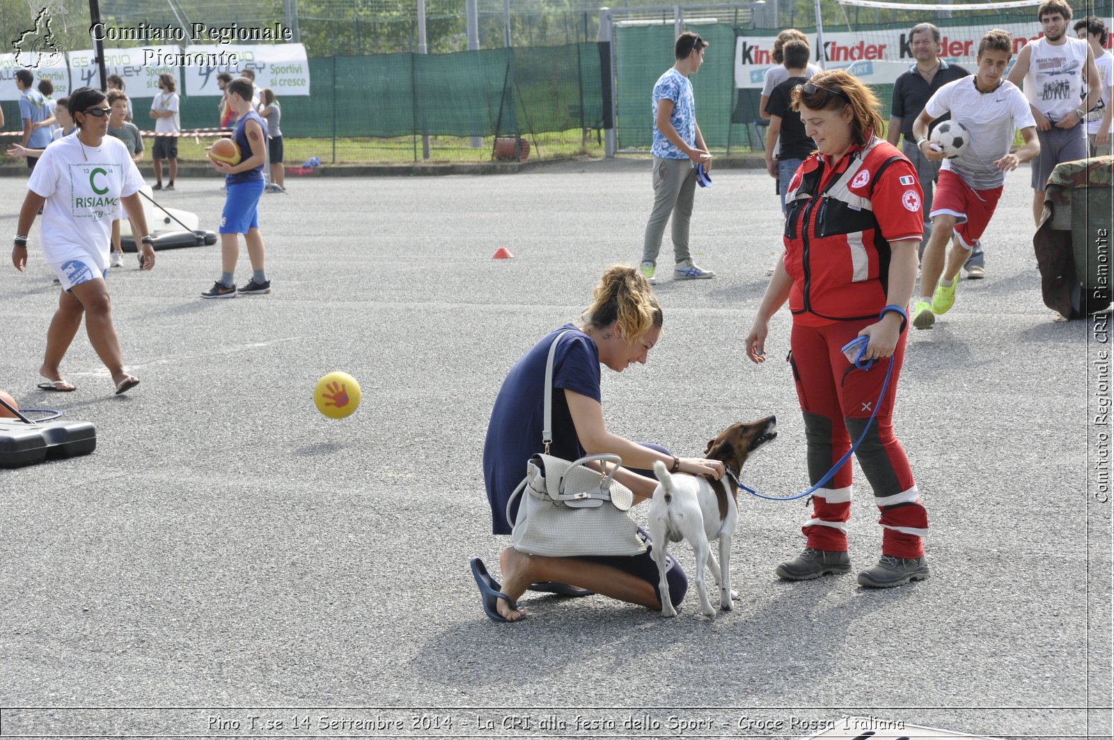 Pino T.se 14 Settembre 2014 - La CRI alla festa dello Sport - Croce Rossa Italiana- Comitato Regionale del Piemonte