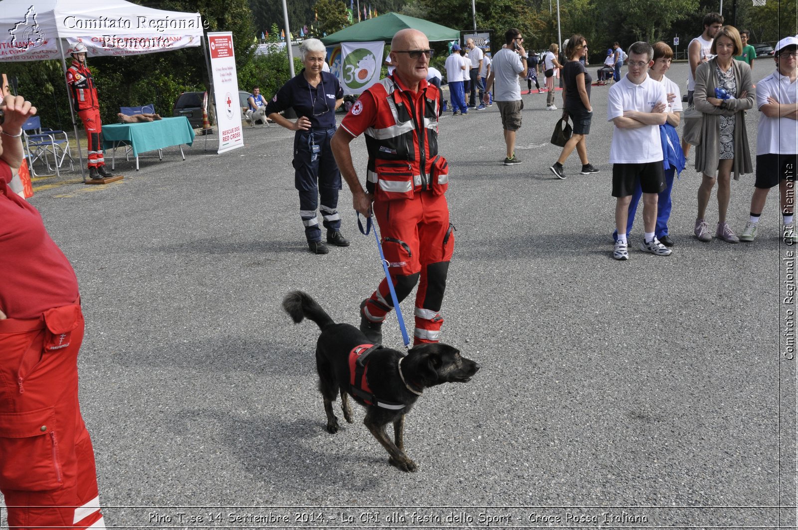 Pino T.se 14 Settembre 2014 - La CRI alla festa dello Sport - Croce Rossa Italiana- Comitato Regionale del Piemonte