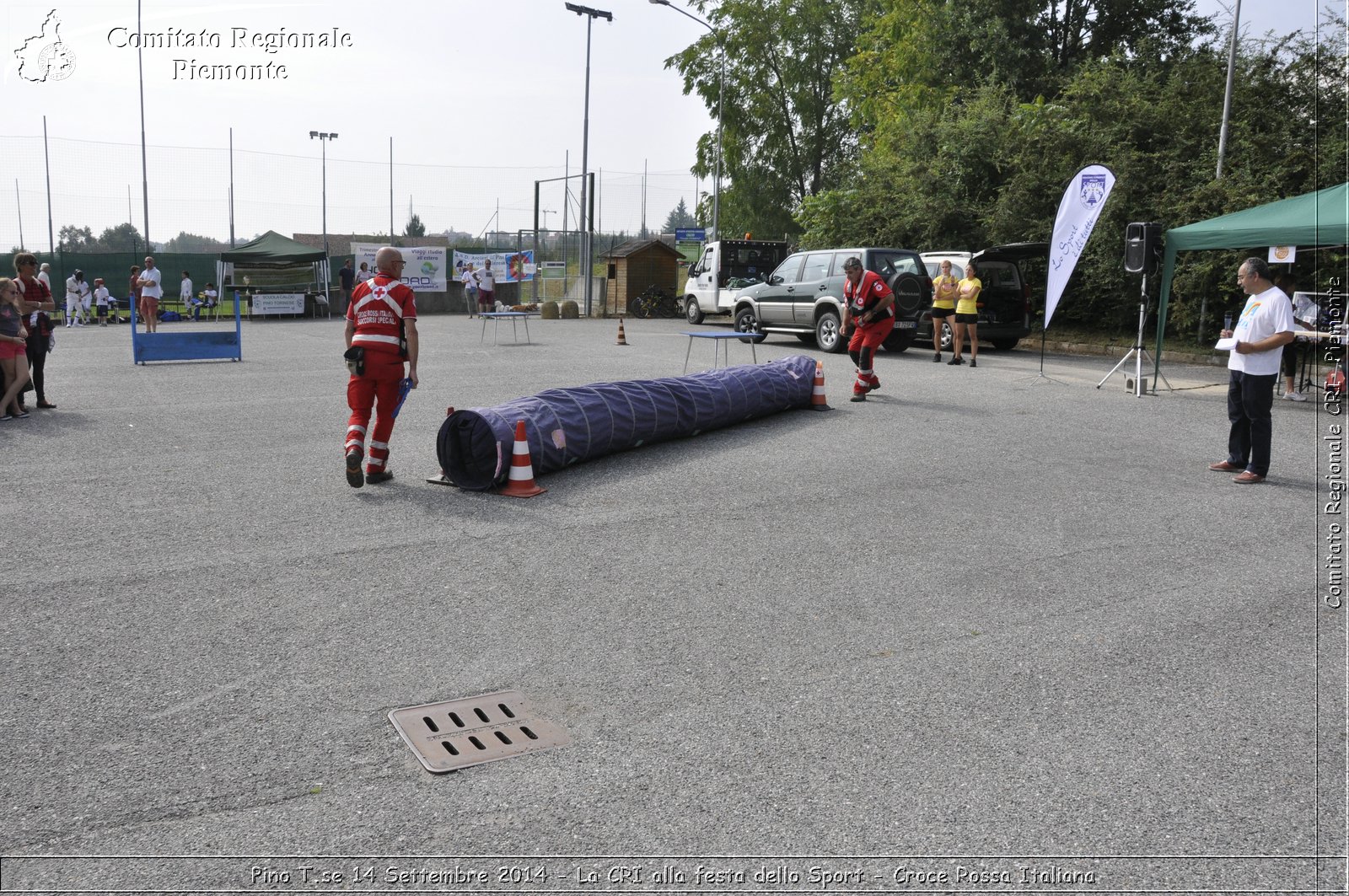 Pino T.se 14 Settembre 2014 - La CRI alla festa dello Sport - Croce Rossa Italiana- Comitato Regionale del Piemonte