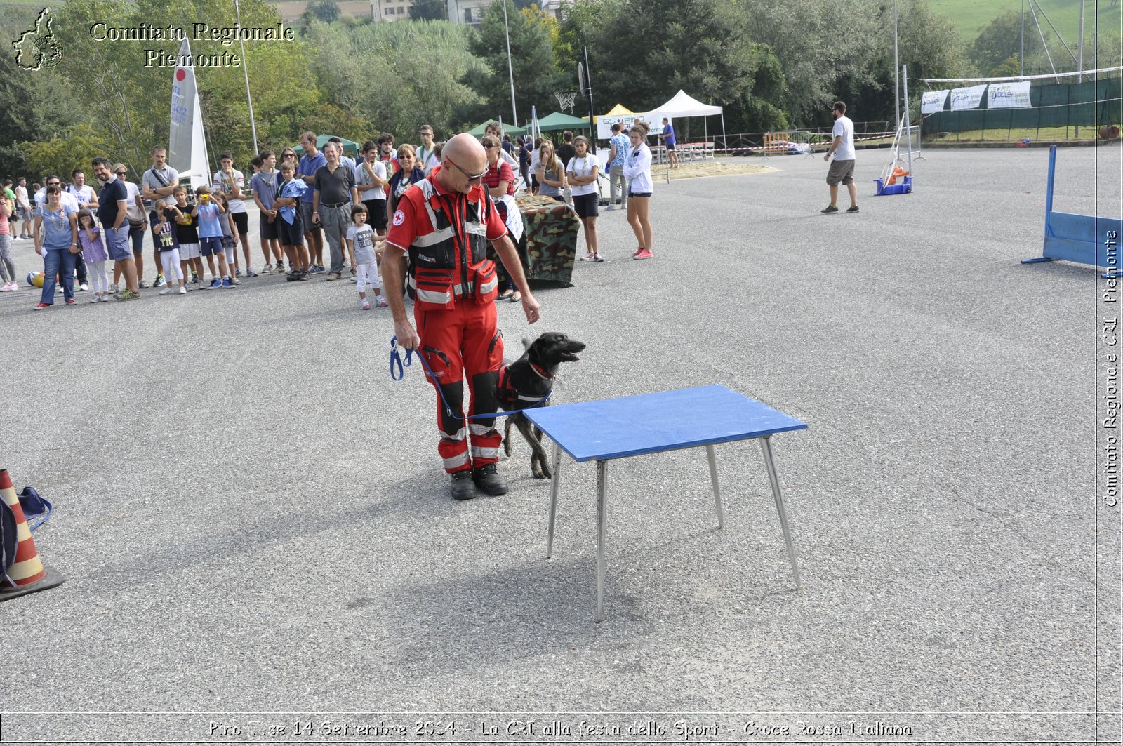 Pino T.se 14 Settembre 2014 - La CRI alla festa dello Sport - Croce Rossa Italiana- Comitato Regionale del Piemonte