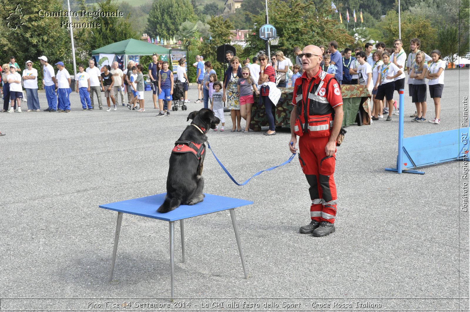 Pino T.se 14 Settembre 2014 - La CRI alla festa dello Sport - Croce Rossa Italiana- Comitato Regionale del Piemonte