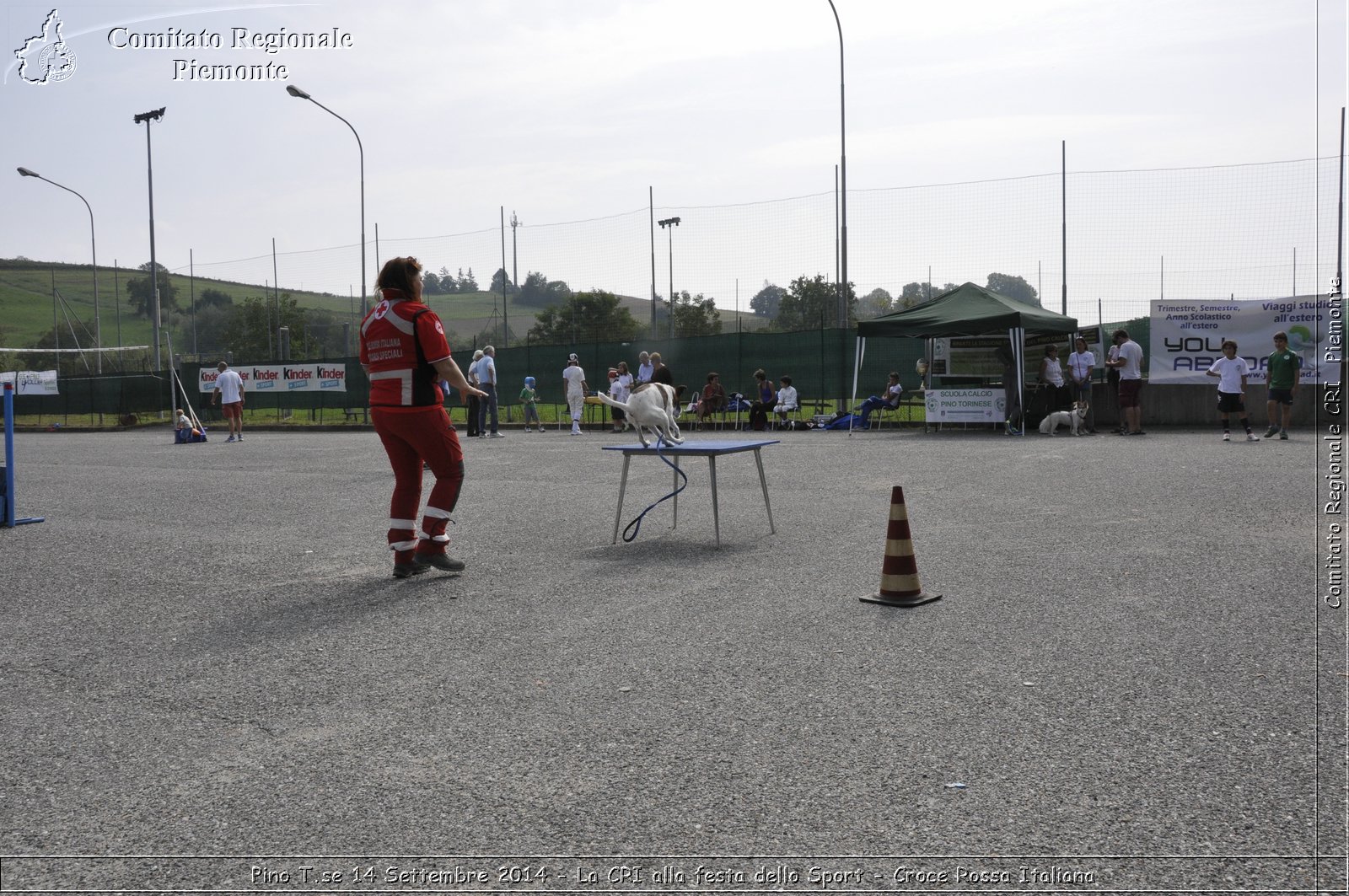 Pino T.se 14 Settembre 2014 - La CRI alla festa dello Sport - Croce Rossa Italiana- Comitato Regionale del Piemonte