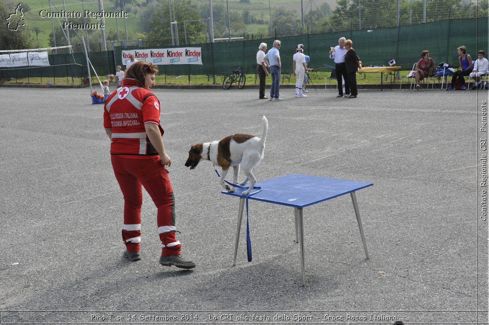 Pino T.se 14 Settembre 2014 - La CRI alla festa dello Sport - Croce Rossa Italiana- Comitato Regionale del Piemonte