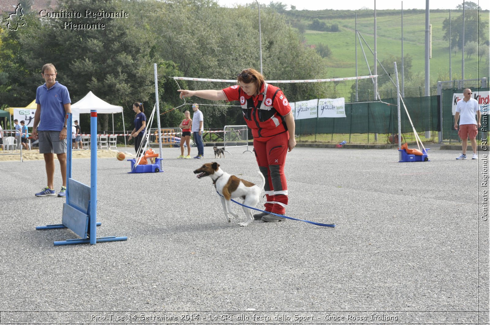 Pino T.se 14 Settembre 2014 - La CRI alla festa dello Sport - Croce Rossa Italiana- Comitato Regionale del Piemonte