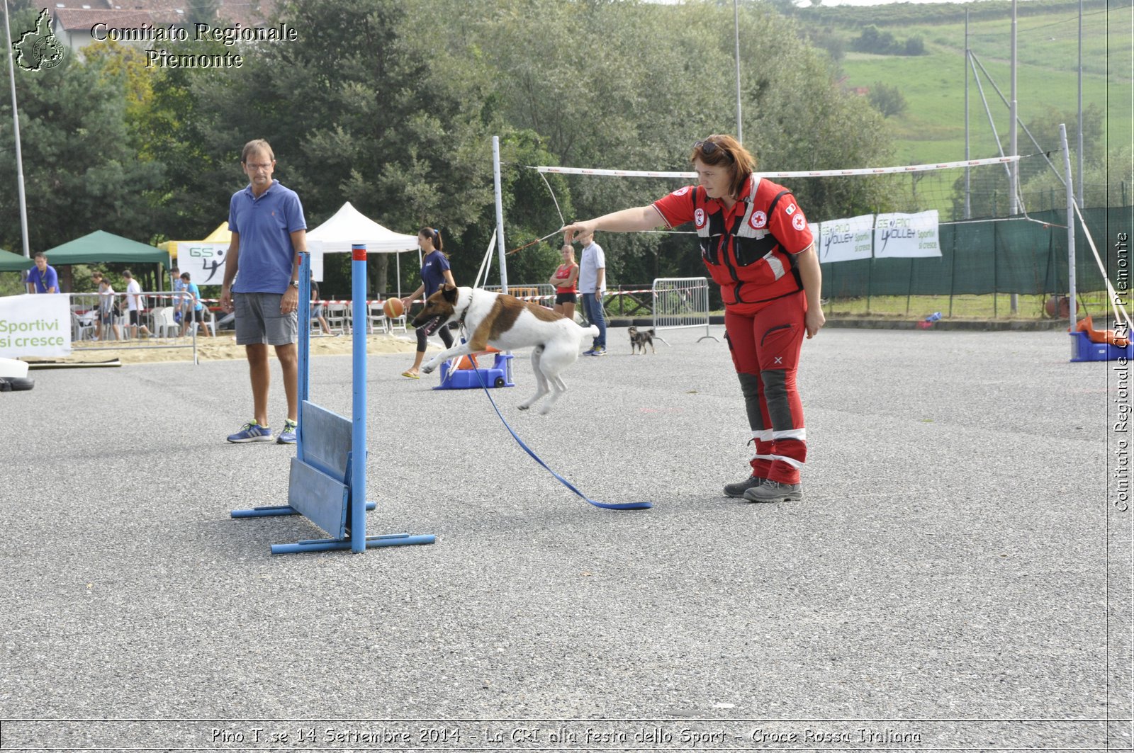 Pino T.se 14 Settembre 2014 - La CRI alla festa dello Sport - Croce Rossa Italiana- Comitato Regionale del Piemonte