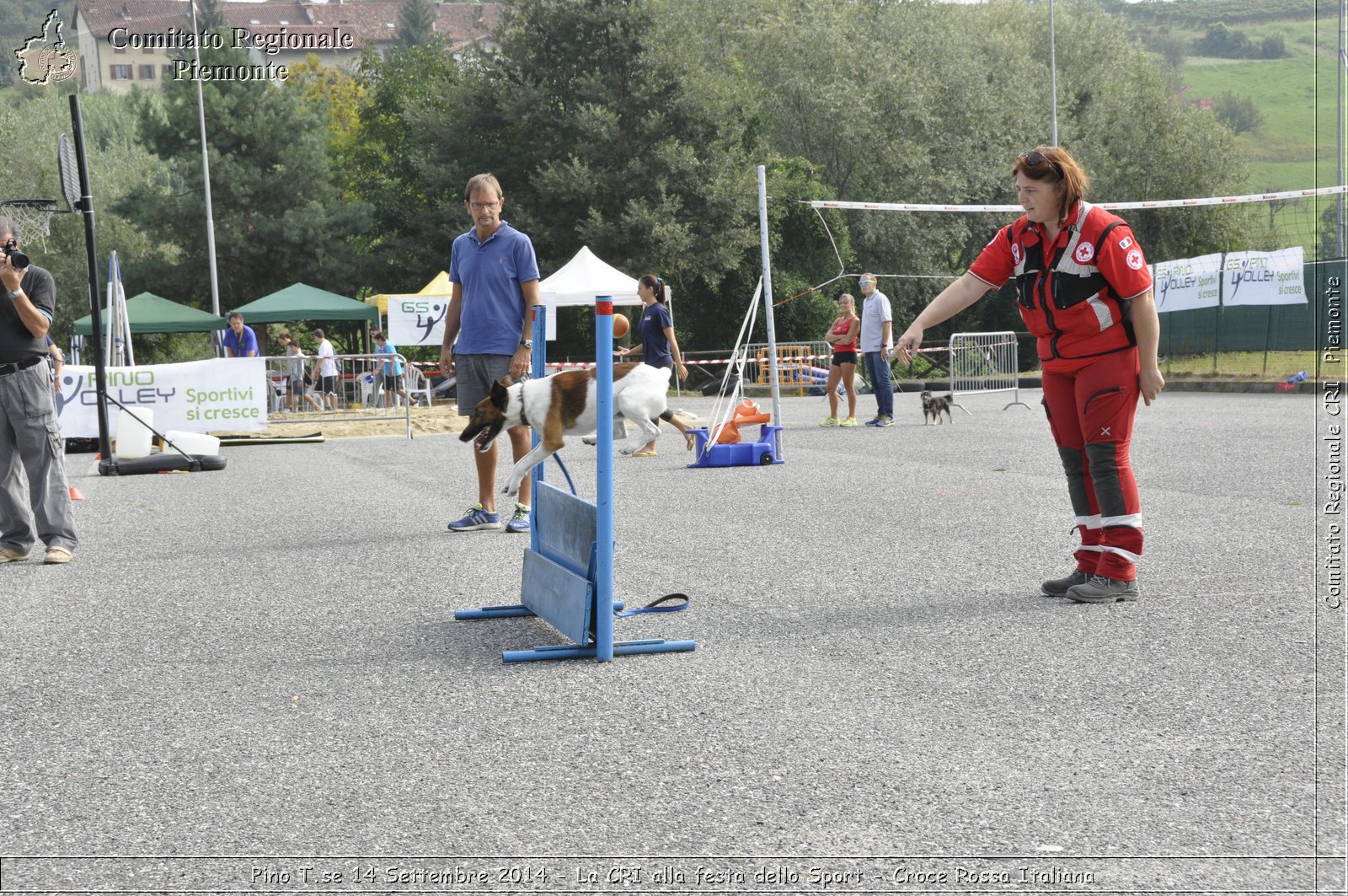 Pino T.se 14 Settembre 2014 - La CRI alla festa dello Sport - Croce Rossa Italiana- Comitato Regionale del Piemonte