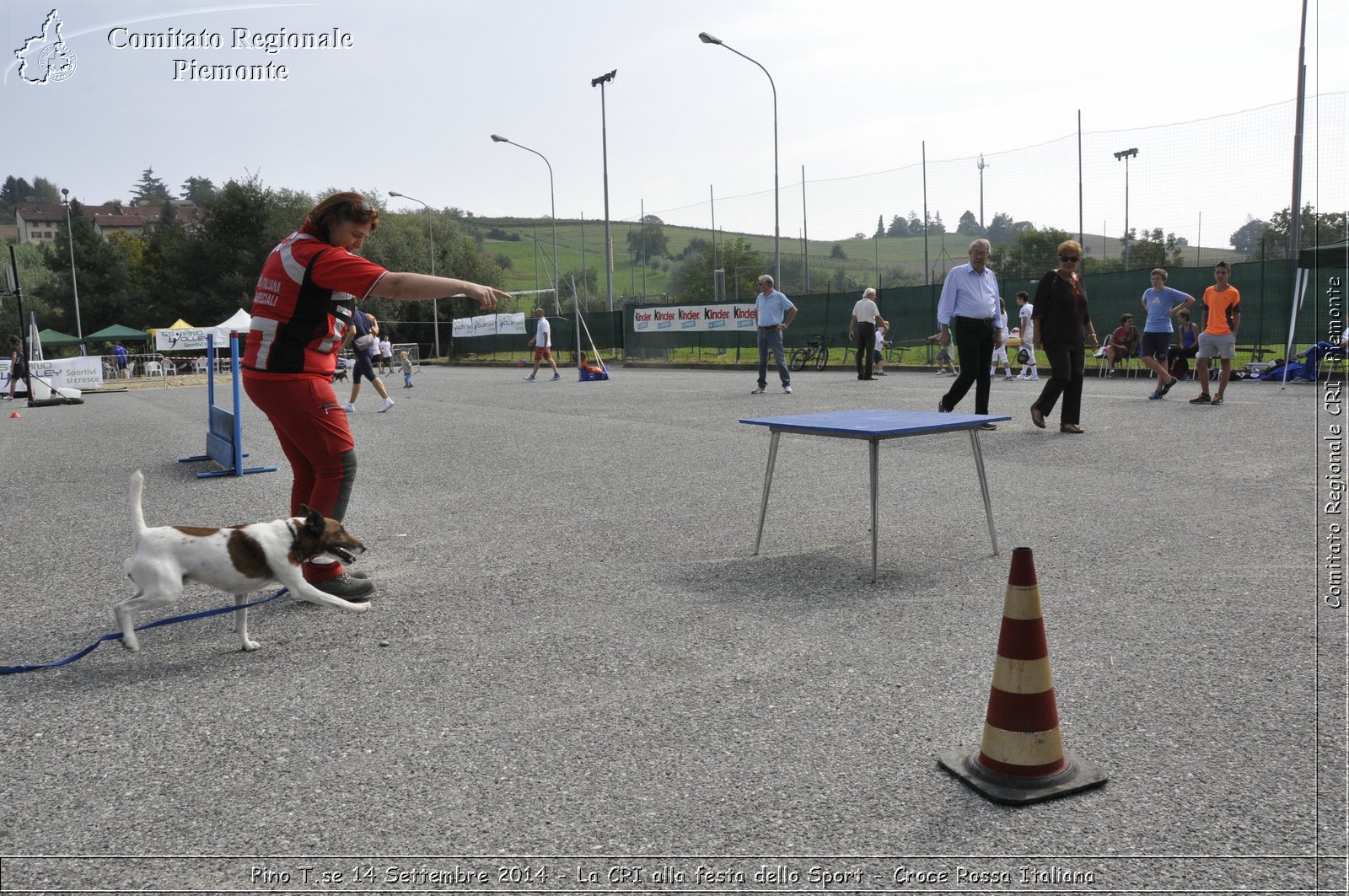 Pino T.se 14 Settembre 2014 - La CRI alla festa dello Sport - Croce Rossa Italiana- Comitato Regionale del Piemonte