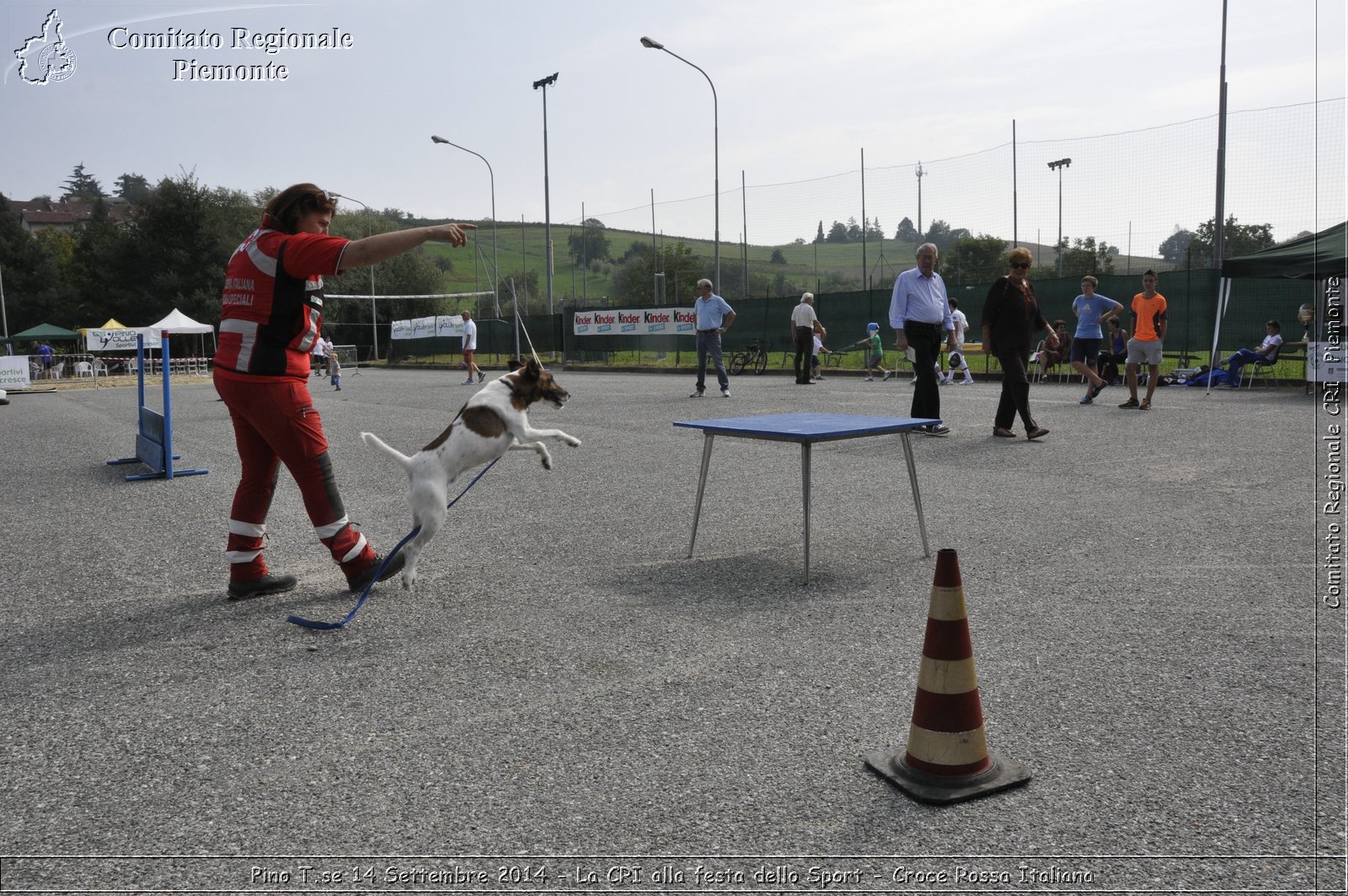 Pino T.se 14 Settembre 2014 - La CRI alla festa dello Sport - Croce Rossa Italiana- Comitato Regionale del Piemonte