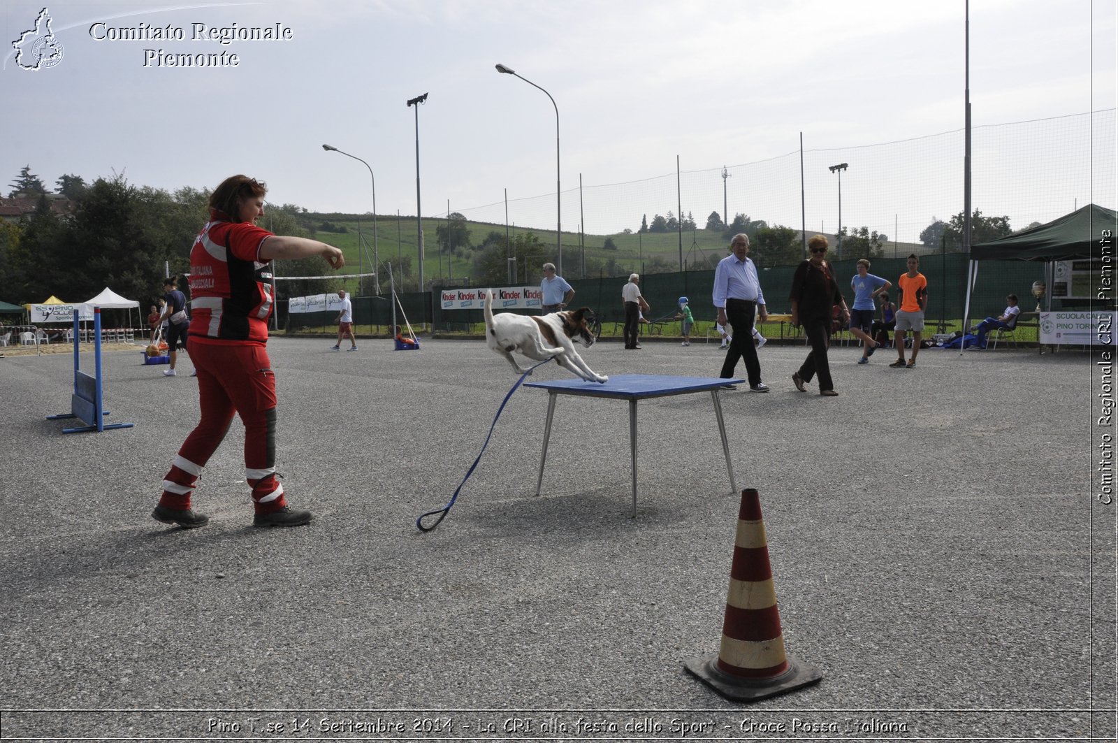 Pino T.se 14 Settembre 2014 - La CRI alla festa dello Sport - Croce Rossa Italiana- Comitato Regionale del Piemonte