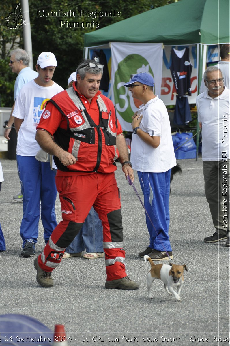 Pino T.se 14 Settembre 2014 - La CRI alla festa dello Sport - Croce Rossa Italiana- Comitato Regionale del Piemonte