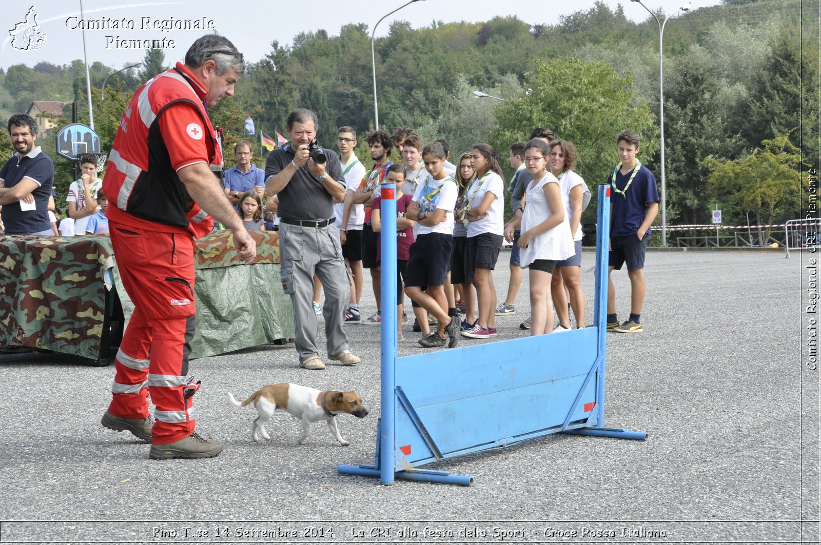 Pino T.se 14 Settembre 2014 - La CRI alla festa dello Sport - Croce Rossa Italiana- Comitato Regionale del Piemonte