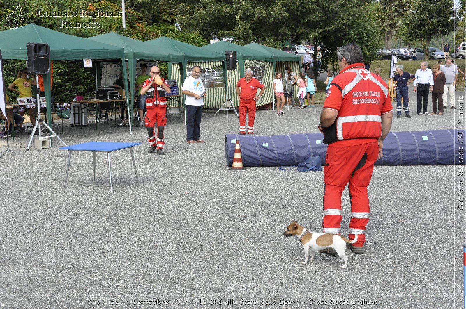 Pino T.se 14 Settembre 2014 - La CRI alla festa dello Sport - Croce Rossa Italiana- Comitato Regionale del Piemonte