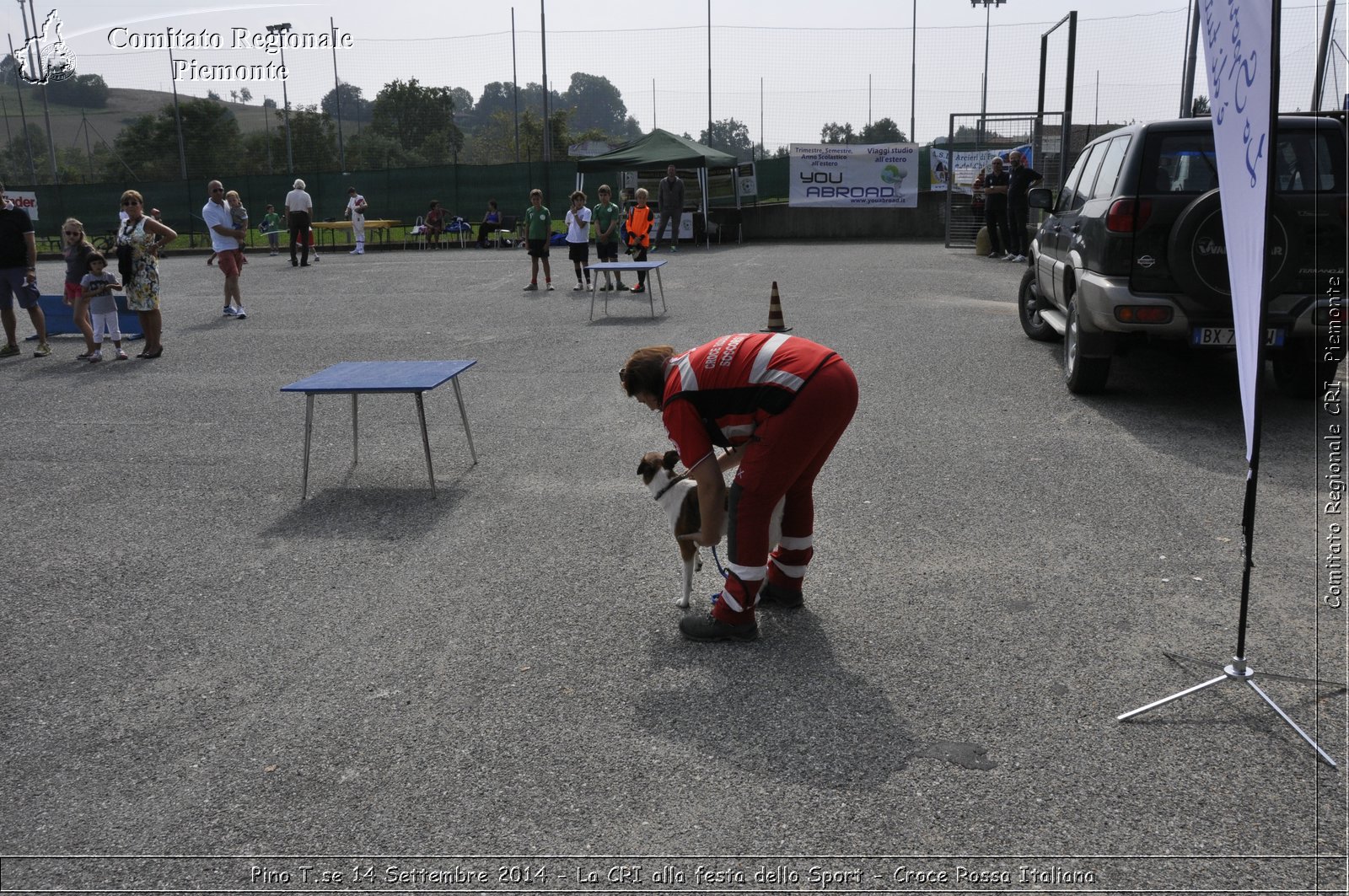 Pino T.se 14 Settembre 2014 - La CRI alla festa dello Sport - Croce Rossa Italiana- Comitato Regionale del Piemonte