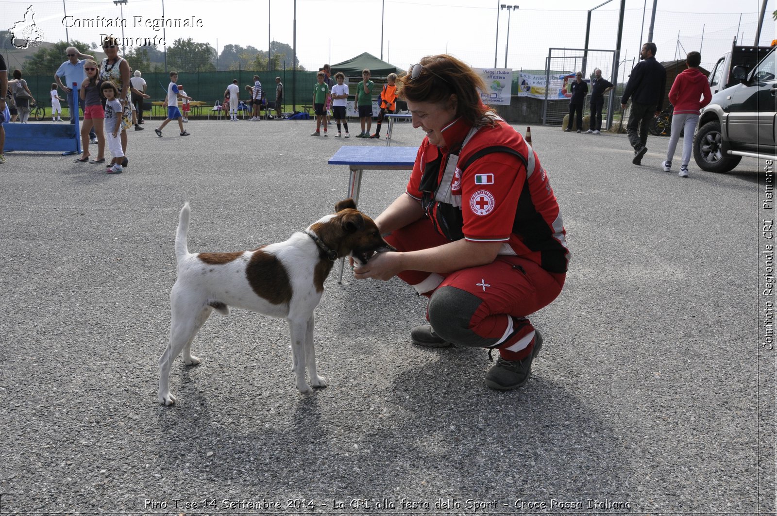 Pino T.se 14 Settembre 2014 - La CRI alla festa dello Sport - Croce Rossa Italiana- Comitato Regionale del Piemonte