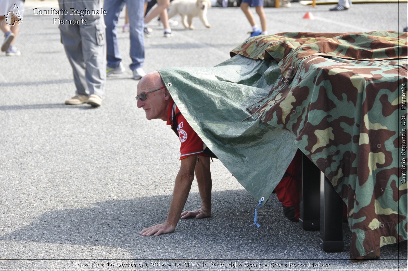 Pino T.se 14 Settembre 2014 - La CRI alla festa dello Sport - Croce Rossa Italiana- Comitato Regionale del Piemonte