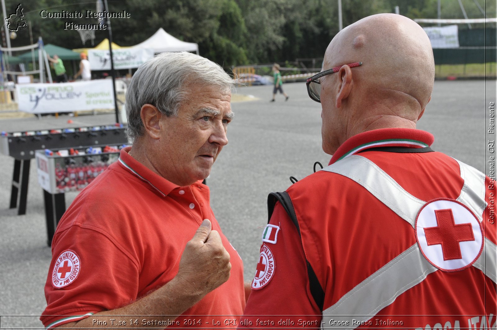 Pino T.se 14 Settembre 2014 - La CRI alla festa dello Sport - Croce Rossa Italiana- Comitato Regionale del Piemonte