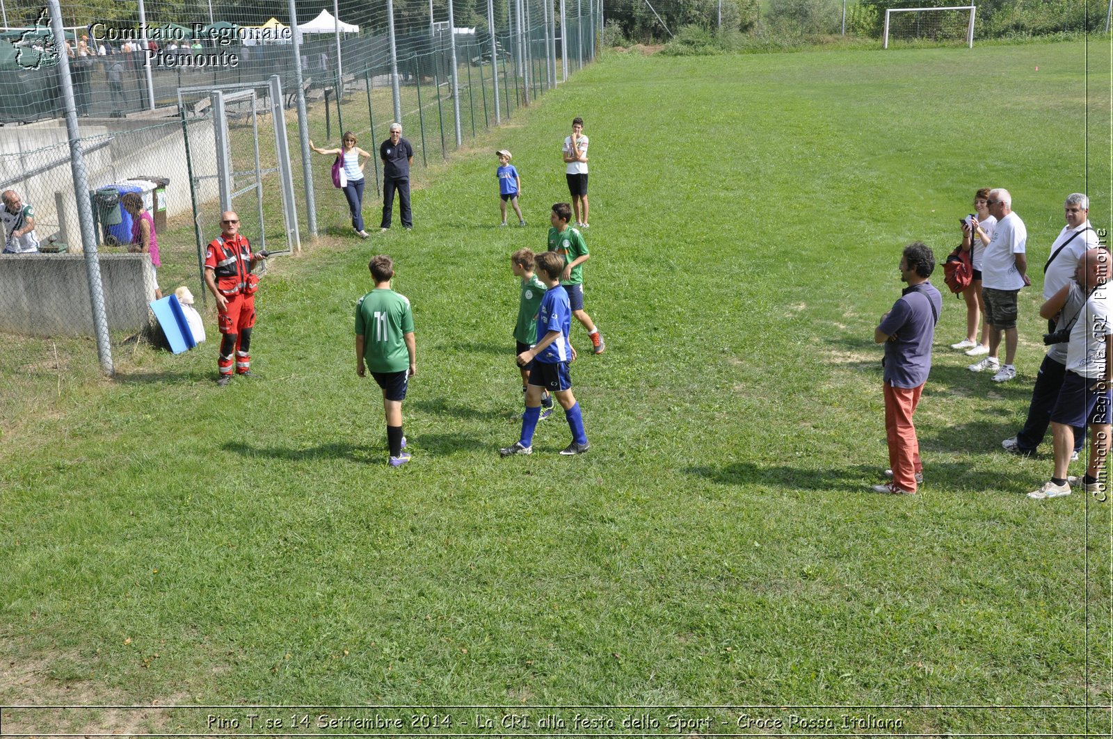 Pino T.se 14 Settembre 2014 - La CRI alla festa dello Sport - Croce Rossa Italiana- Comitato Regionale del Piemonte