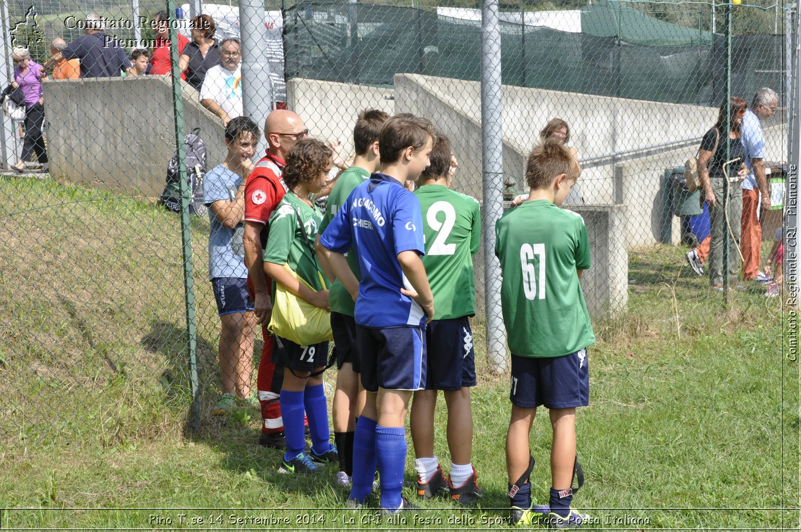 Pino T.se 14 Settembre 2014 - La CRI alla festa dello Sport - Croce Rossa Italiana- Comitato Regionale del Piemonte