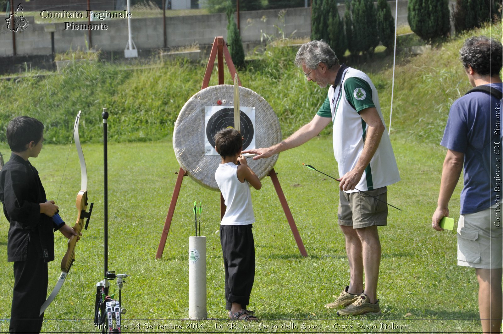 Pino T.se 14 Settembre 2014 - La CRI alla festa dello Sport - Croce Rossa Italiana- Comitato Regionale del Piemonte