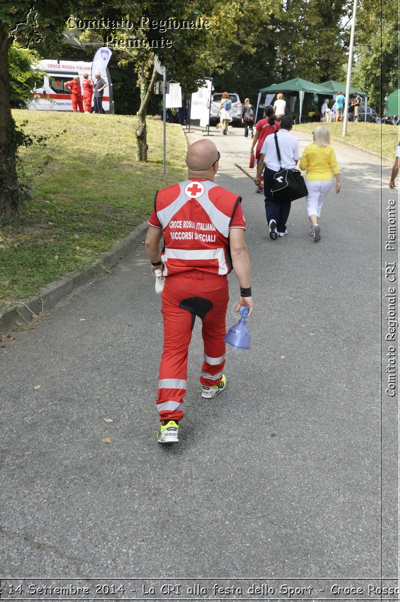 Pino T.se 14 Settembre 2014 - La CRI alla festa dello Sport - Croce Rossa Italiana- Comitato Regionale del Piemonte