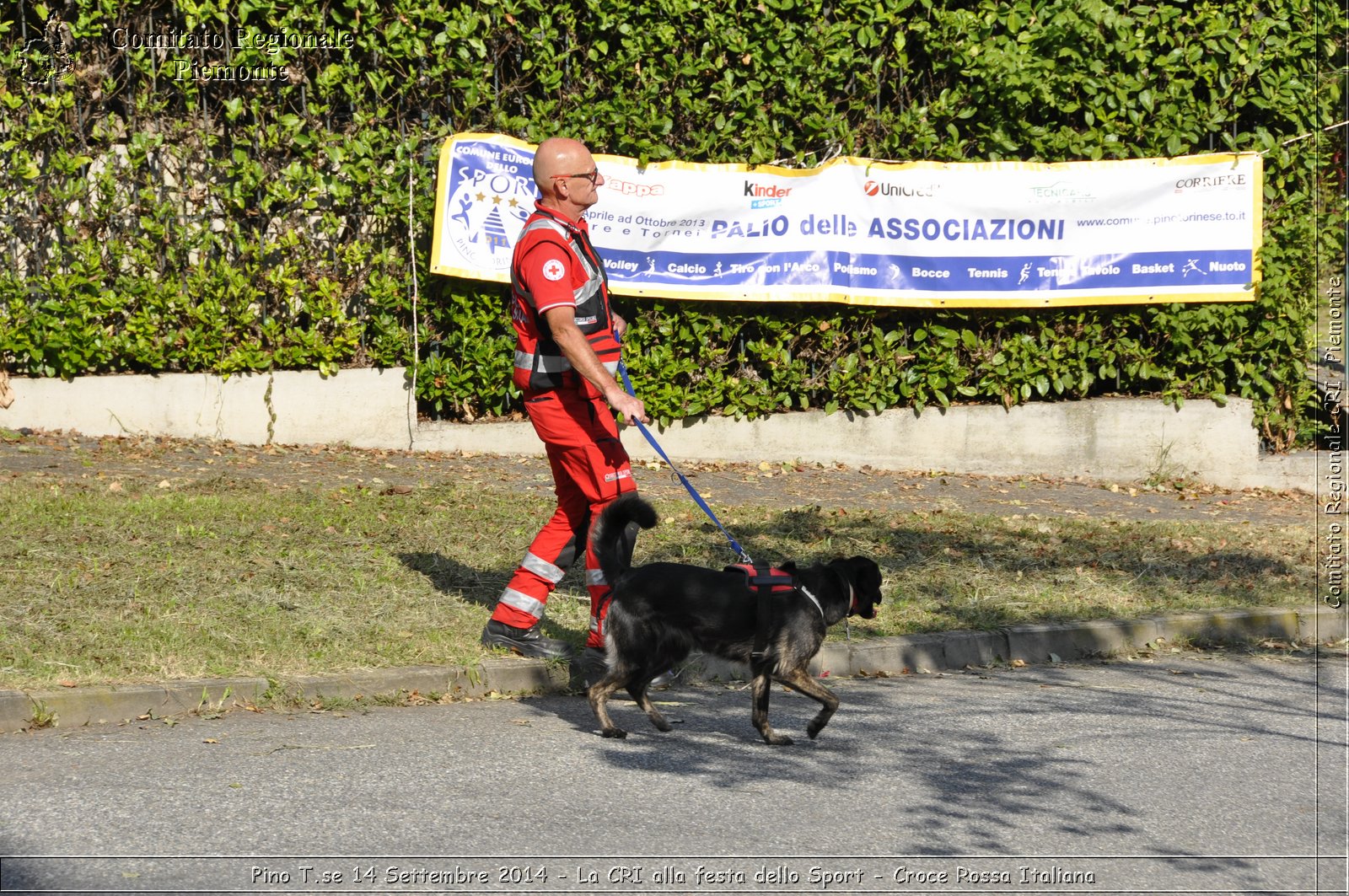 Pino T.se 14 Settembre 2014 - La CRI alla festa dello Sport - Croce Rossa Italiana- Comitato Regionale del Piemonte