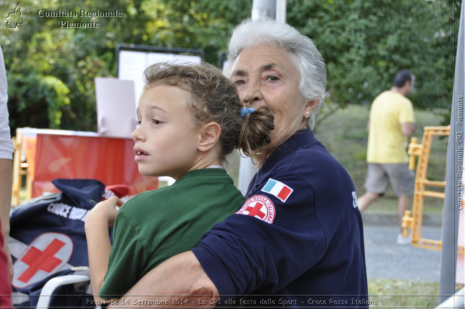 Pino T.se 14 Settembre 2014 - La CRI alla festa dello Sport - Croce Rossa Italiana- Comitato Regionale del Piemonte