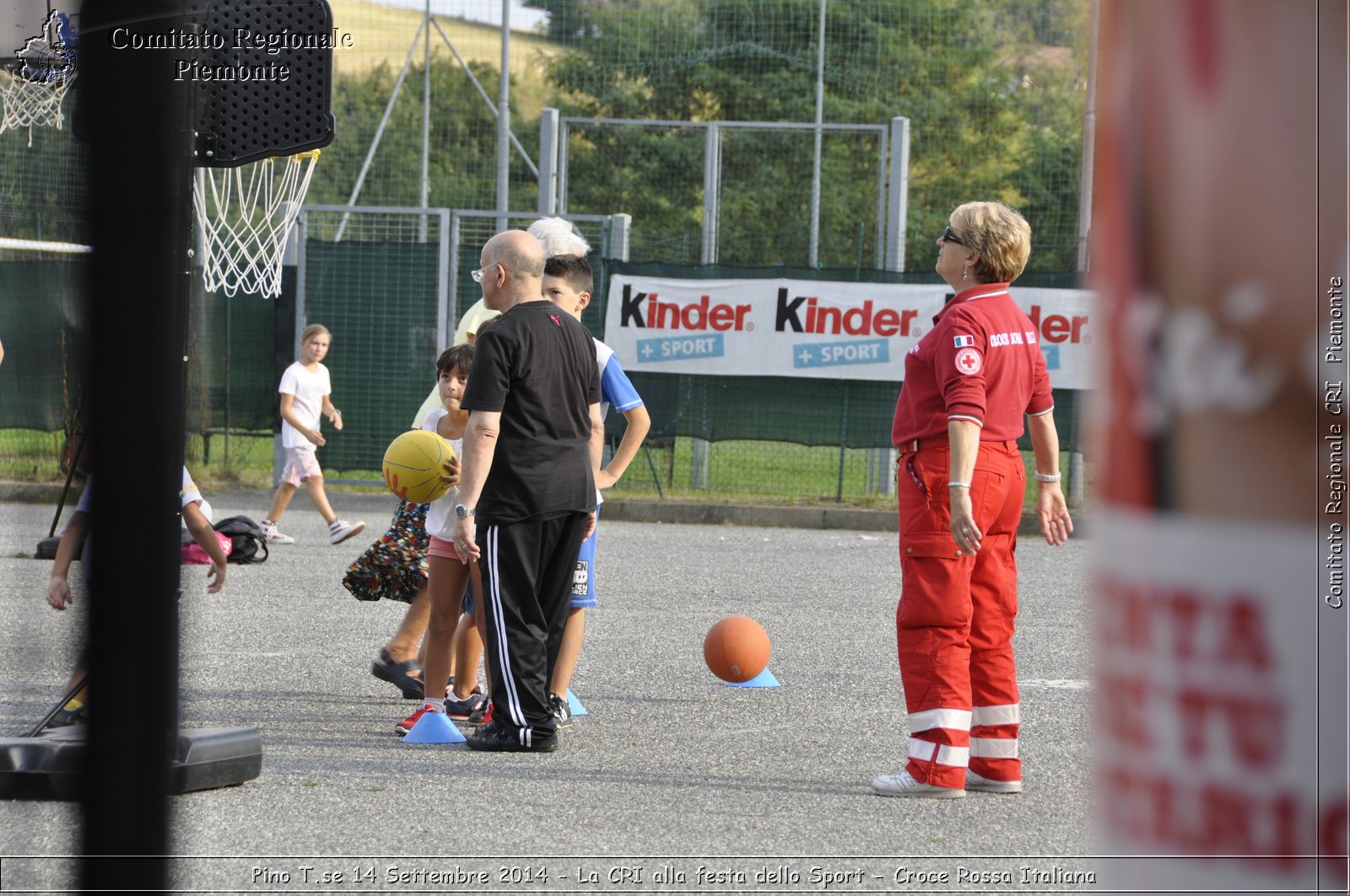 Pino T.se 14 Settembre 2014 - La CRI alla festa dello Sport - Croce Rossa Italiana- Comitato Regionale del Piemonte