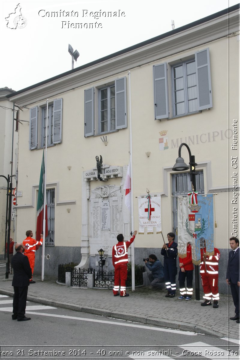 Santena 21 Settembre 2014 - 40 anni e non sentirli - Croce Rossa Italiana- Comitato Regionale del Piemonte