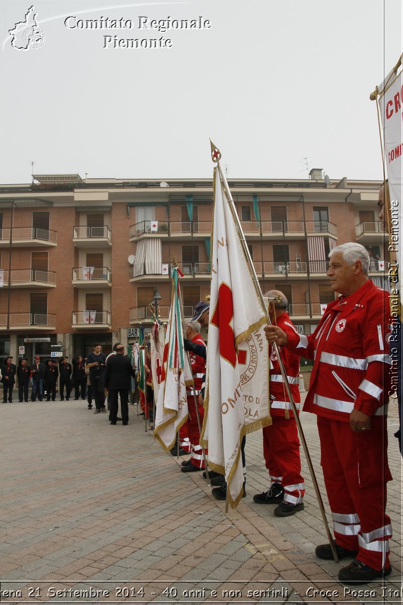 Santena 21 Settembre 2014 - 40 anni e non sentirli - Croce Rossa Italiana- Comitato Regionale del Piemonte